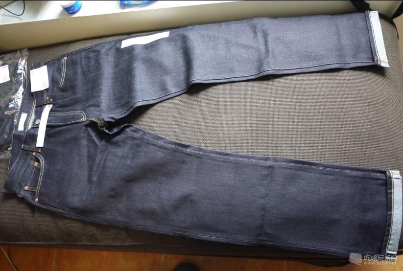 优衣库专柜 经典直筒牛仔裤(原色产品) 32尺码